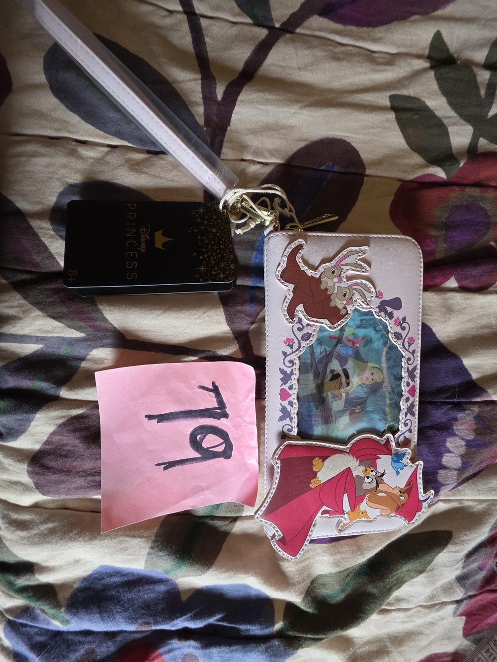 Loungefly Disney Sleeping Beauty Princess Lenticular Series Wristlet Wallet NEW